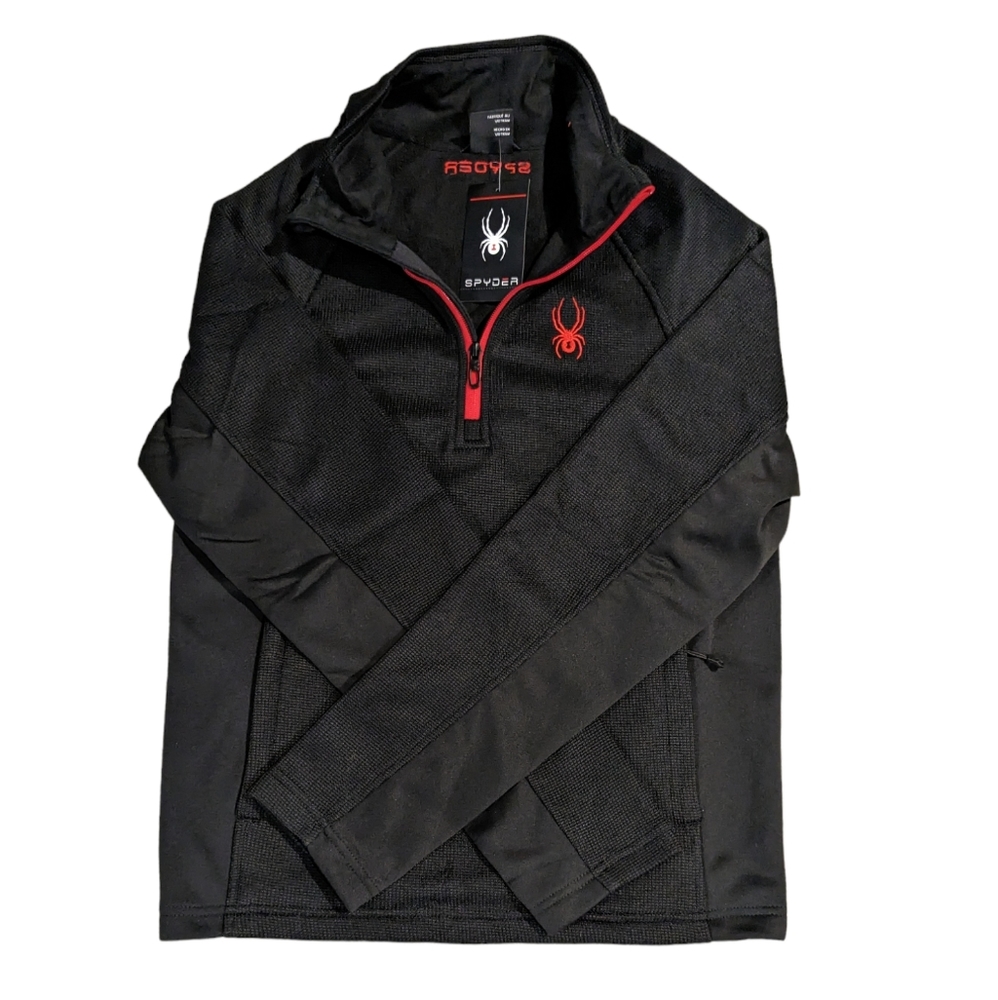 Spyder Boundless Half Zip Pullover Men's Black Small